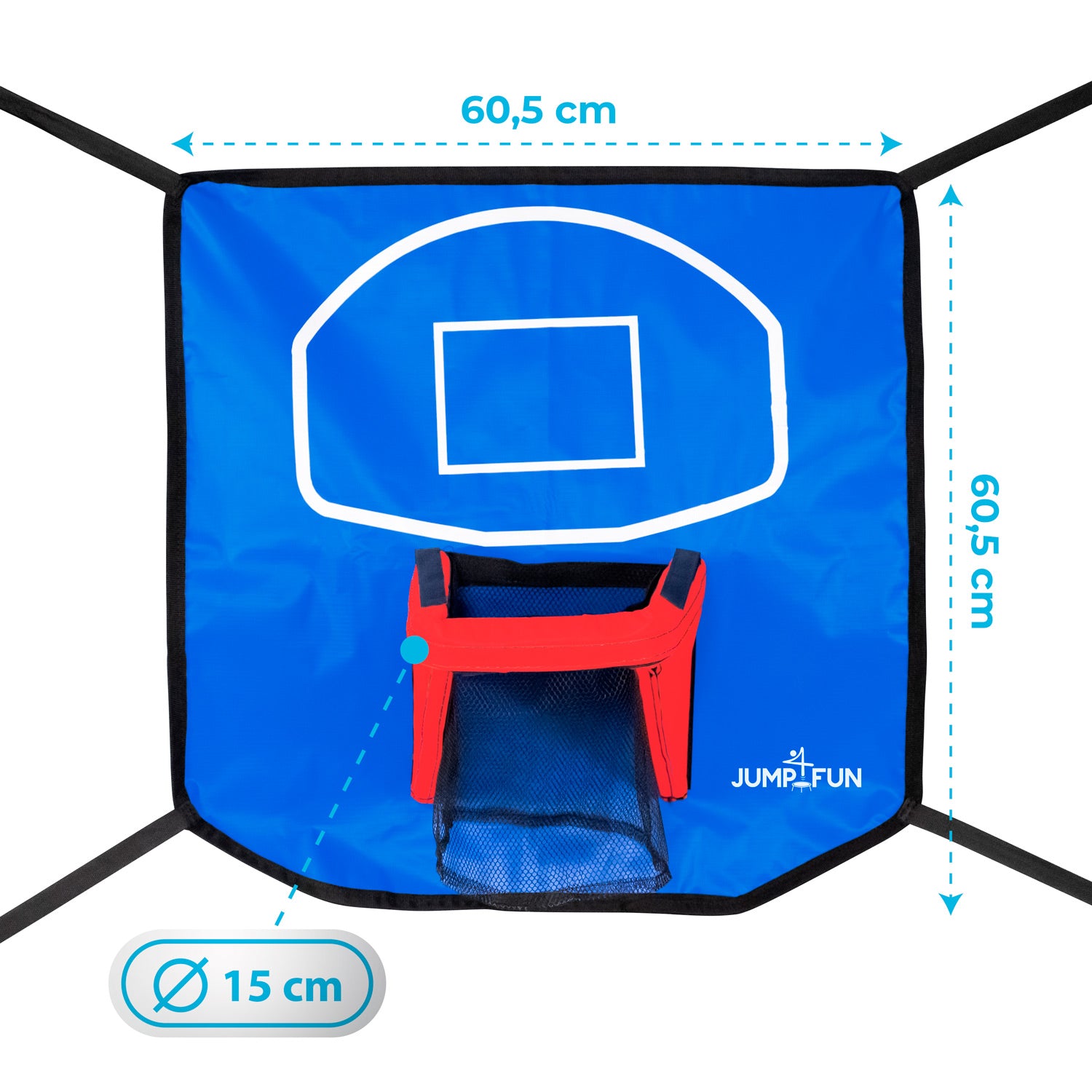 Panier de basket pour trampoline - 60 x 60cm