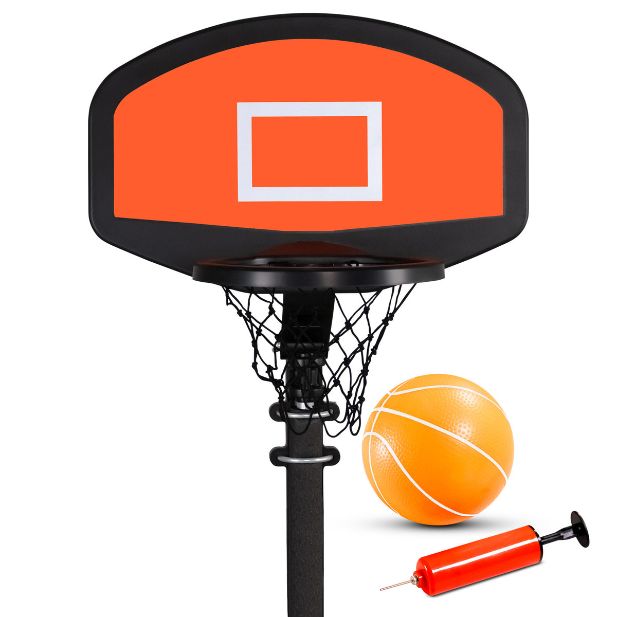Panier de basket rigide pour trampoline - 56 x 35cm