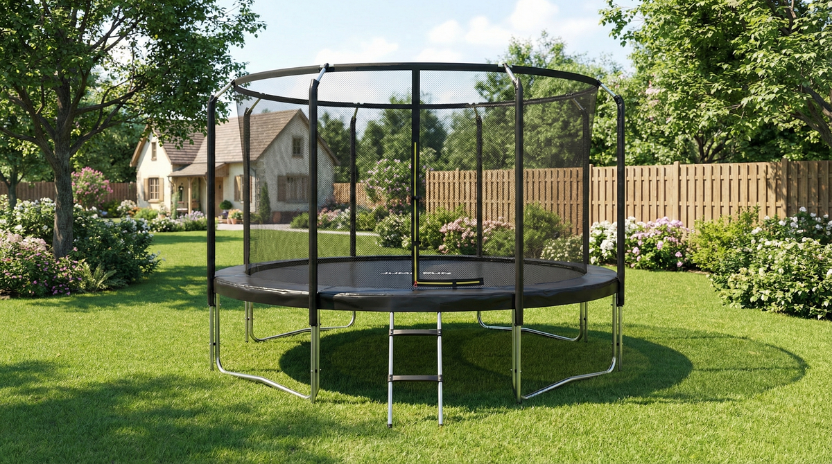 Trampoline Semi-Pro 12FT-366cm Noir