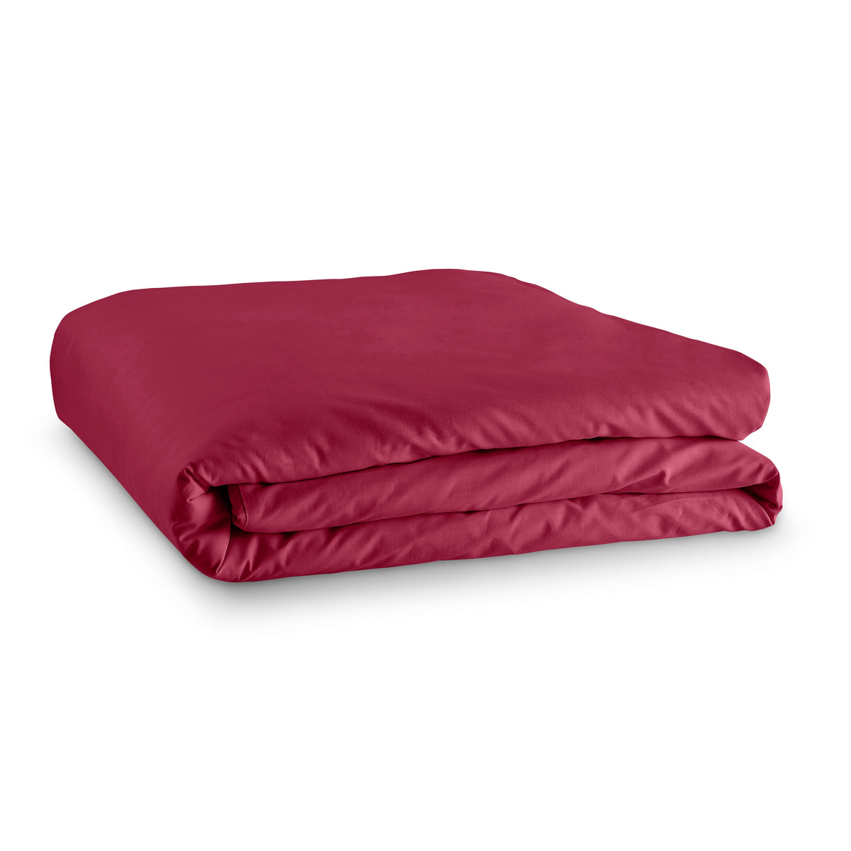 Housse de couette unie 260 x 240 100% coton