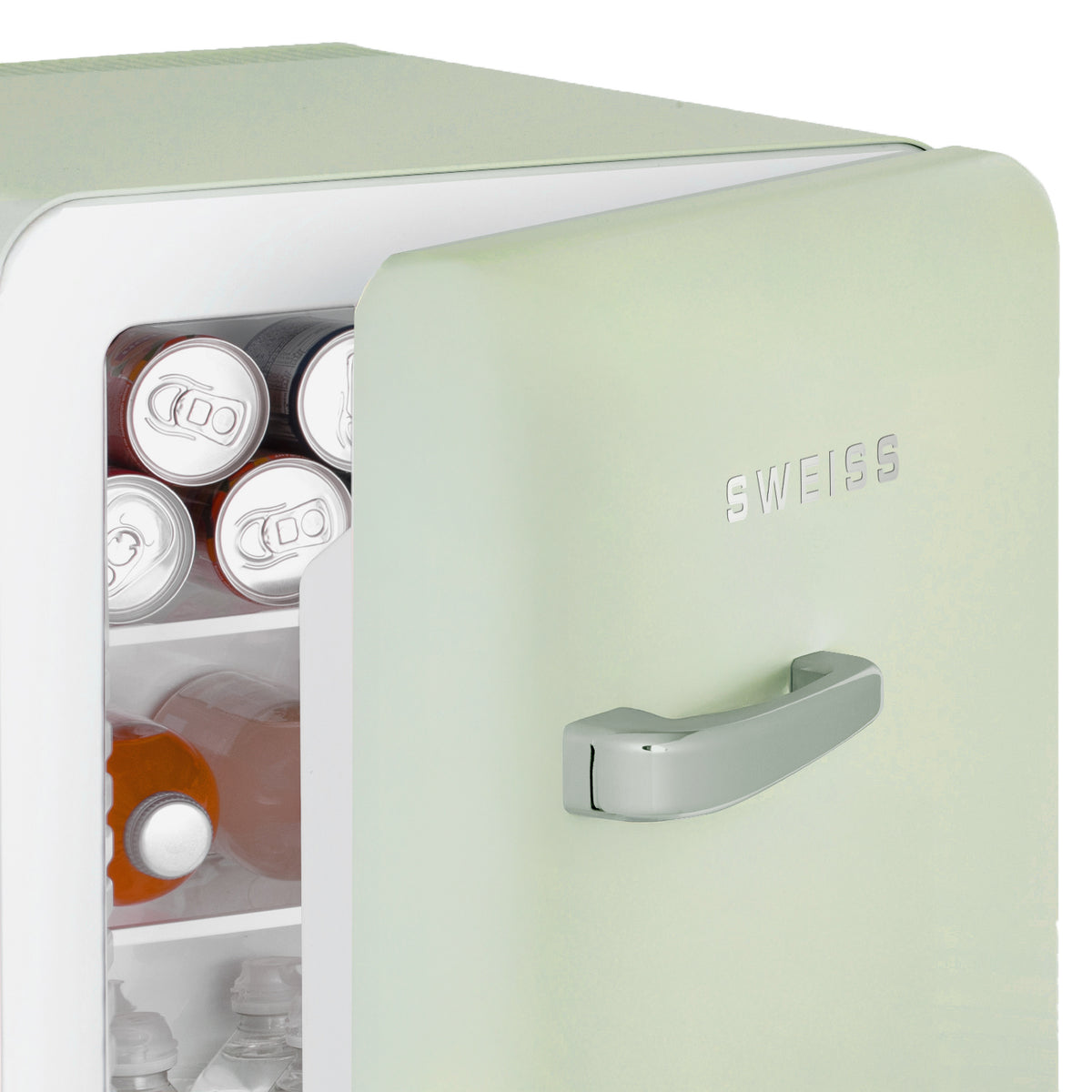 Mini frigo vintage vert