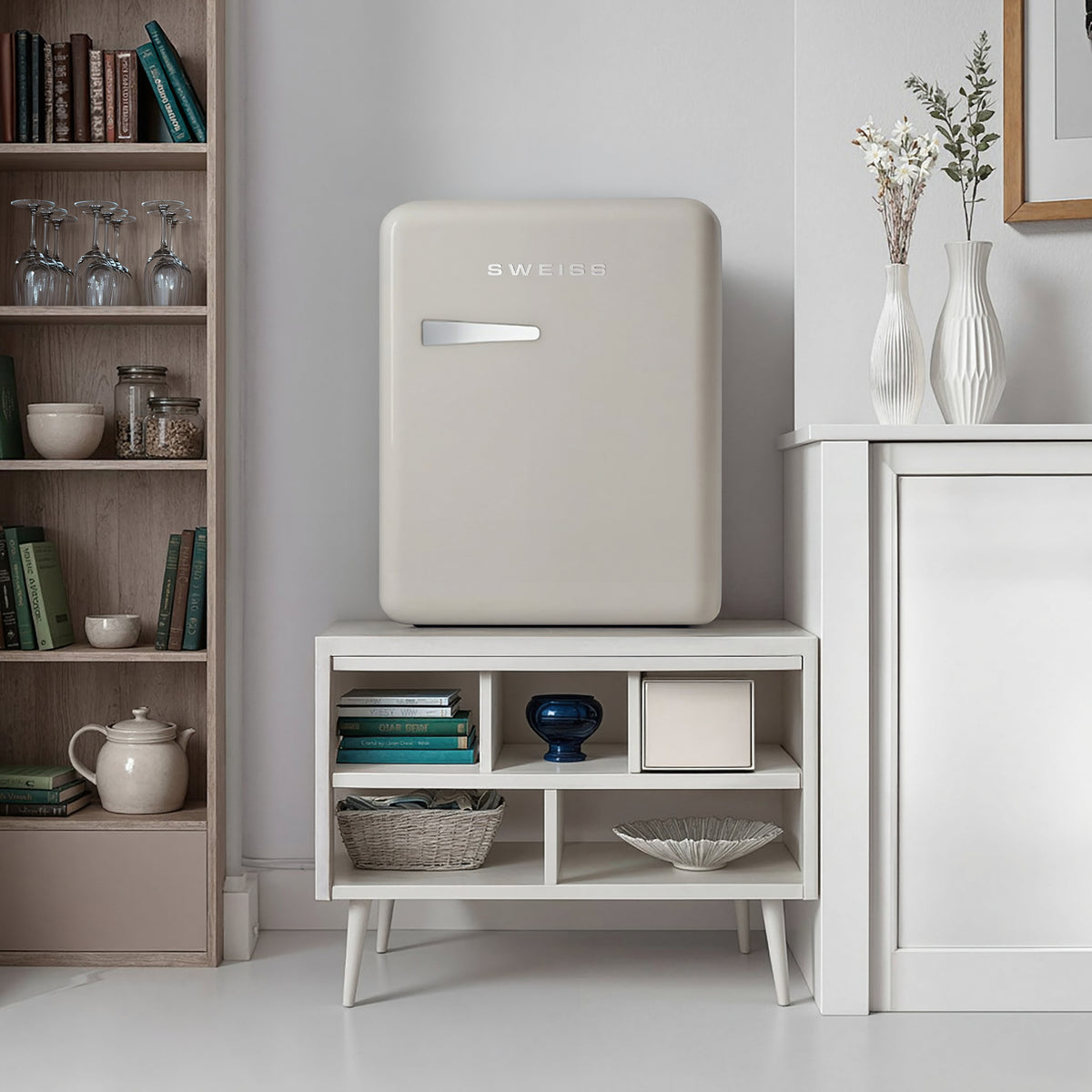 Mini frigo vintage Beige