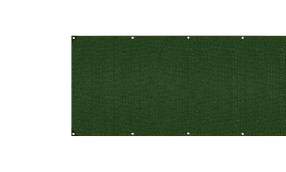 Brise vue occultant 1.8x10 m 300 gr/m² vert