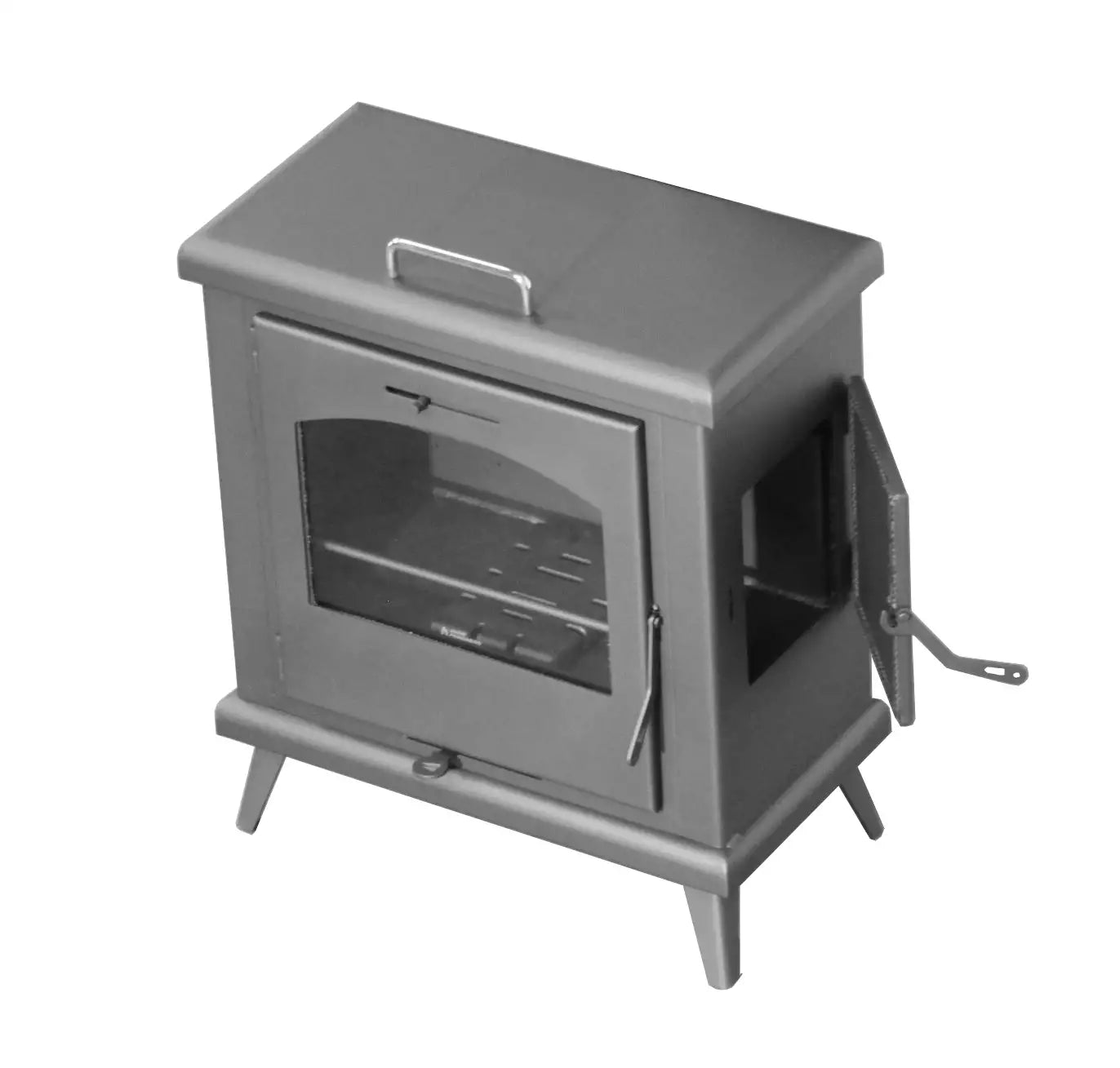 Poêle à bois C3 Titanium Plus - 11 kW - 320 m3 - A+