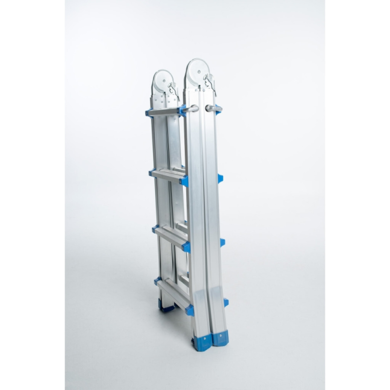 Echelle multifonction semi télescopique, hauteur 4.14m