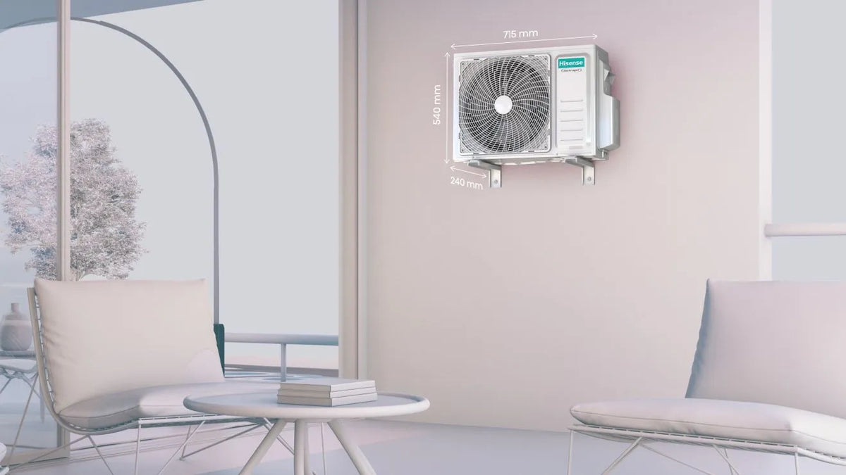 Climatiseur réversible Bi-Split 5,2 kW – 9000/12000 BTU – Efficacité A++/A+ – Wi-Fi intégré – Compresseur Twin Rotary DC Inverter