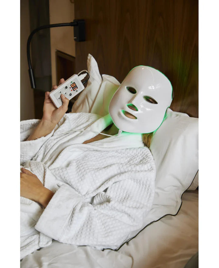 Masque LED visage luminothérapie 7 couleurs