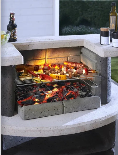 Barbecue Grillbar Buschbeck Kingston 110 x 65 x 101 cm surface de cuisson 54 x 34 cm