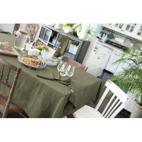 Nappe rectangle 150 x 250 cm GAÏA Romarin