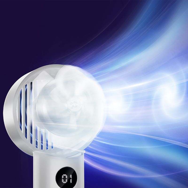Ventilateur turbo nomade blanc compact