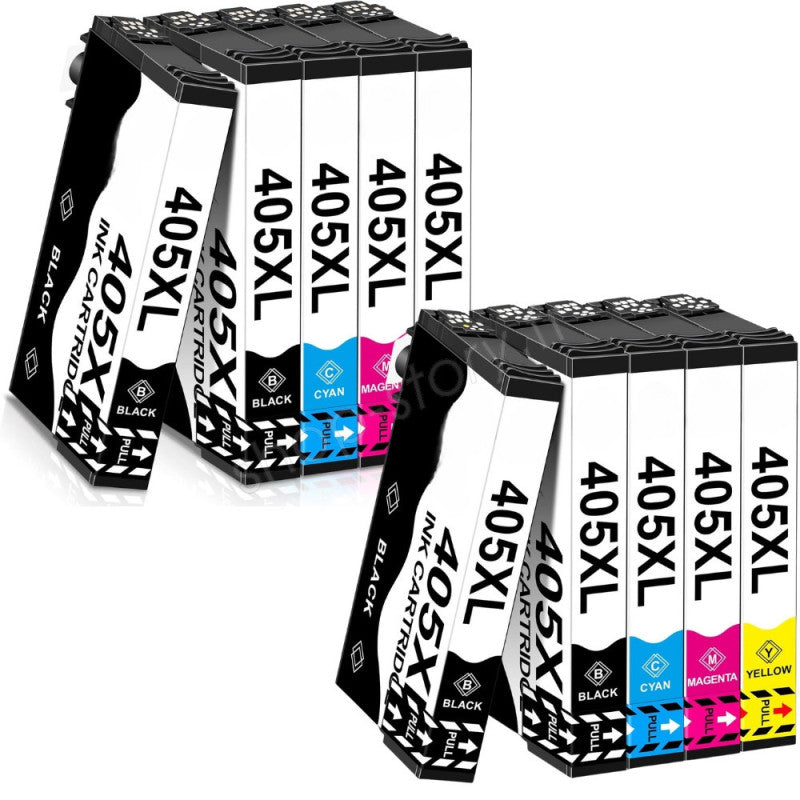 Pack de Cartouches 405 XL Compatibles pour Imprimante EPSON 405 XL