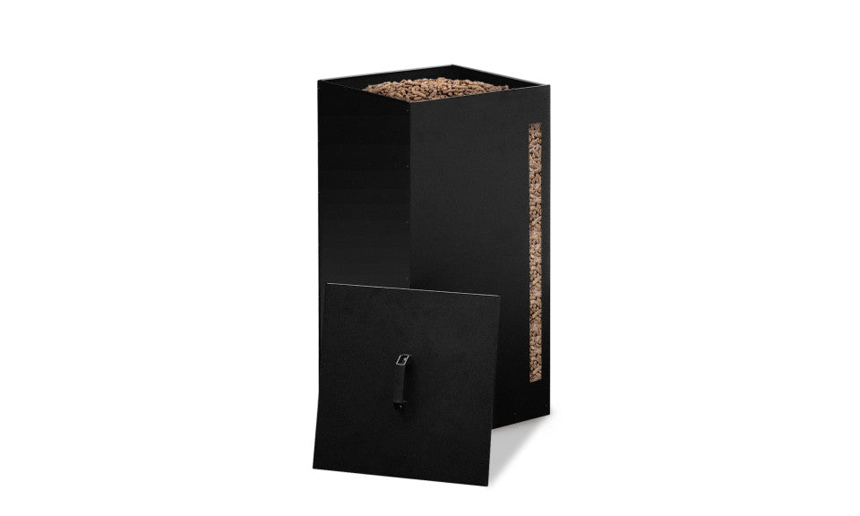 Réservoir à granules et pellets noir 45 kg