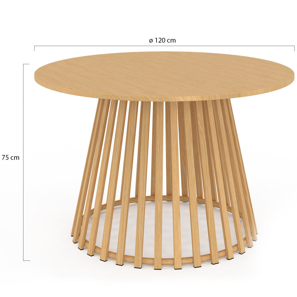 Table de jardin Hortensia ronde Ø120cm