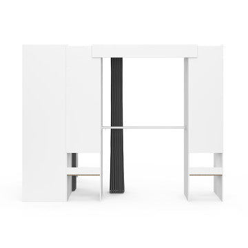 Dressing Justine d'angle XXL blanc