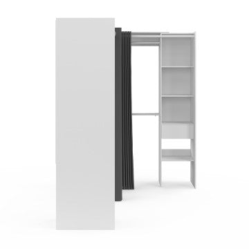 Dressing Justine d'angle XXL blanc