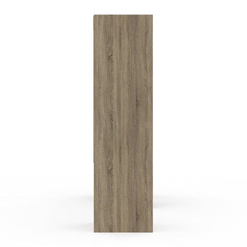 Dressing Justine extensible 120-180cm 6 tiroirs effet bois