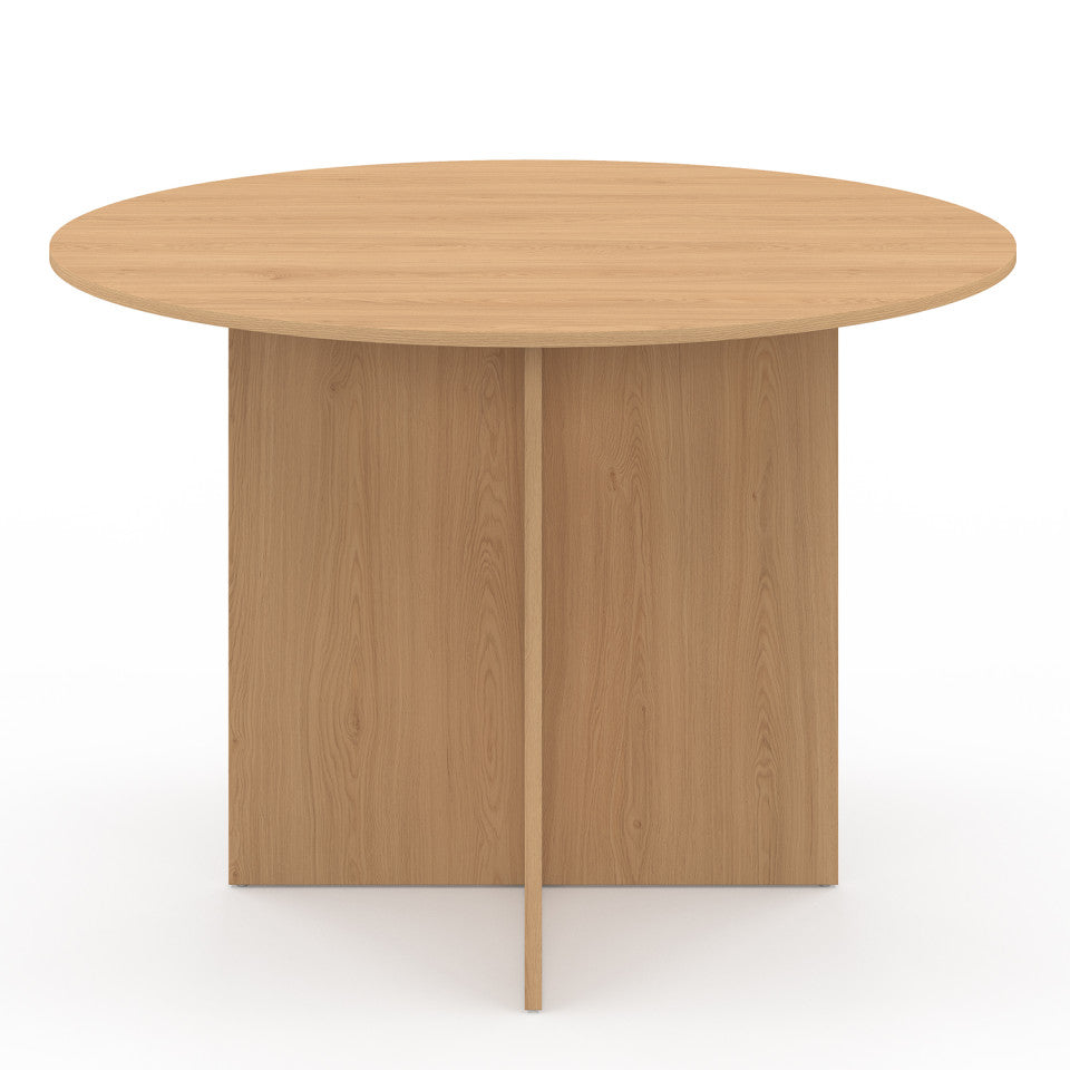 Table à manger ronde Ophélia bois Ø110cm