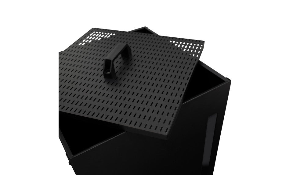 Réservoir à granules et pellets noir 45 kg
