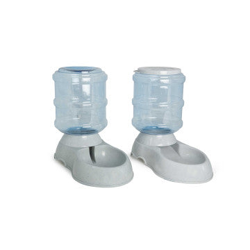 Distributeurs automatiques eau et nourriture pour animaux - Lot de 2