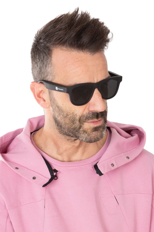 Lunettes audio connectées - noires & verres noirs