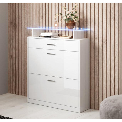 Meuble d´entrée blanc - 105 X 89 cm - Palton