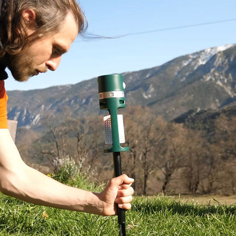 Répulsif animaux solaire de jardin à ultrasons
