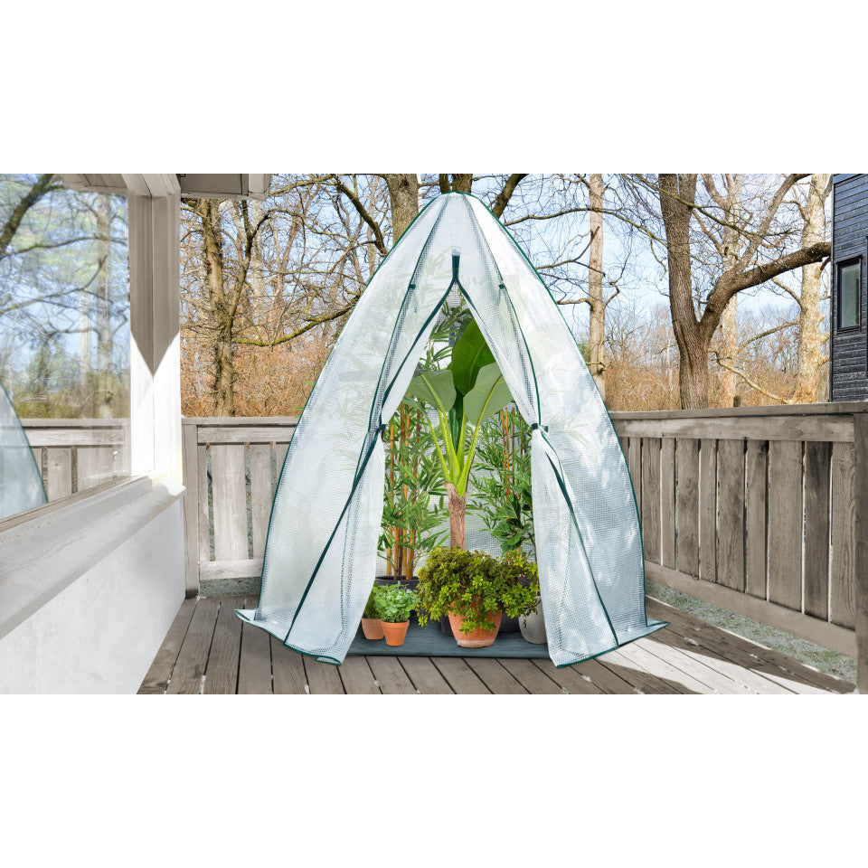 Serre d'hivernage Teepee 140x140x160cm