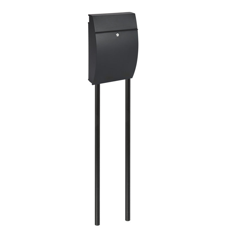 Piquets boîte aux lettres - mat noir