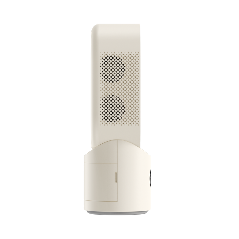 Ventilateur brumisateur sans pale beige sans fil