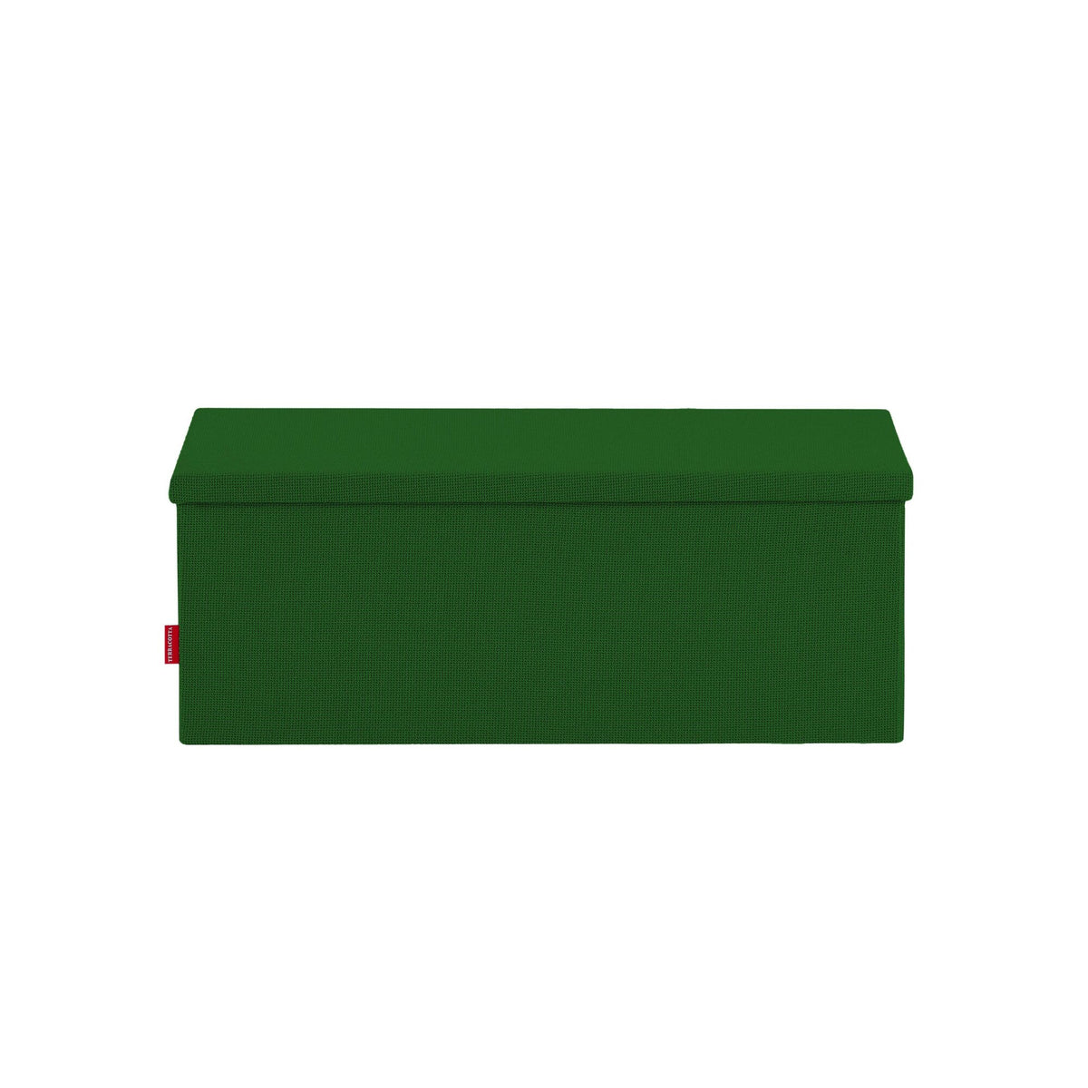Table coffre Terracotta - Ouverture sur le dessus - Intérieur et extérieur - Couleur Vert