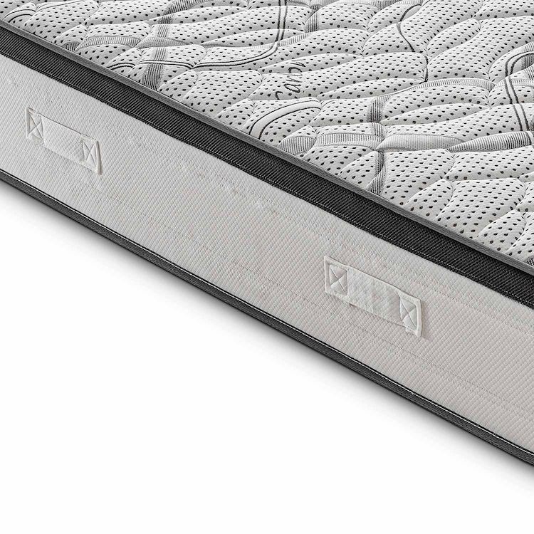 Matelas mousse – Deluxe - Réversible - Côté été/hiver - Epaisseur 15 Cm