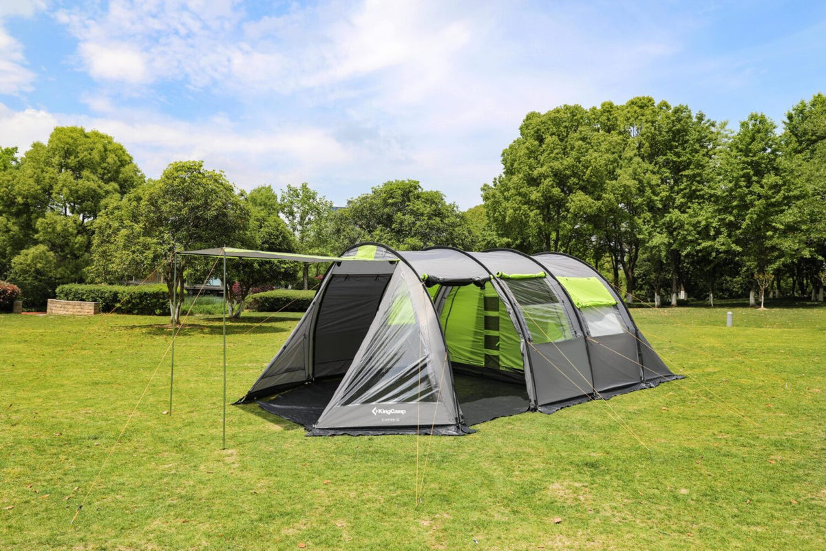 Tente de camping familiale 4 places Capri - Kingcamp - Dimension : 570 x 320 x 200 cm
