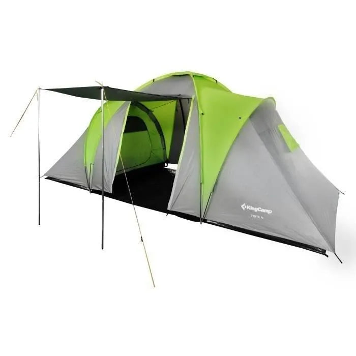 Tente de camping familiale 4 places Temi - Kingcamp - Dimensions : 500 x 220 x 200 cm
