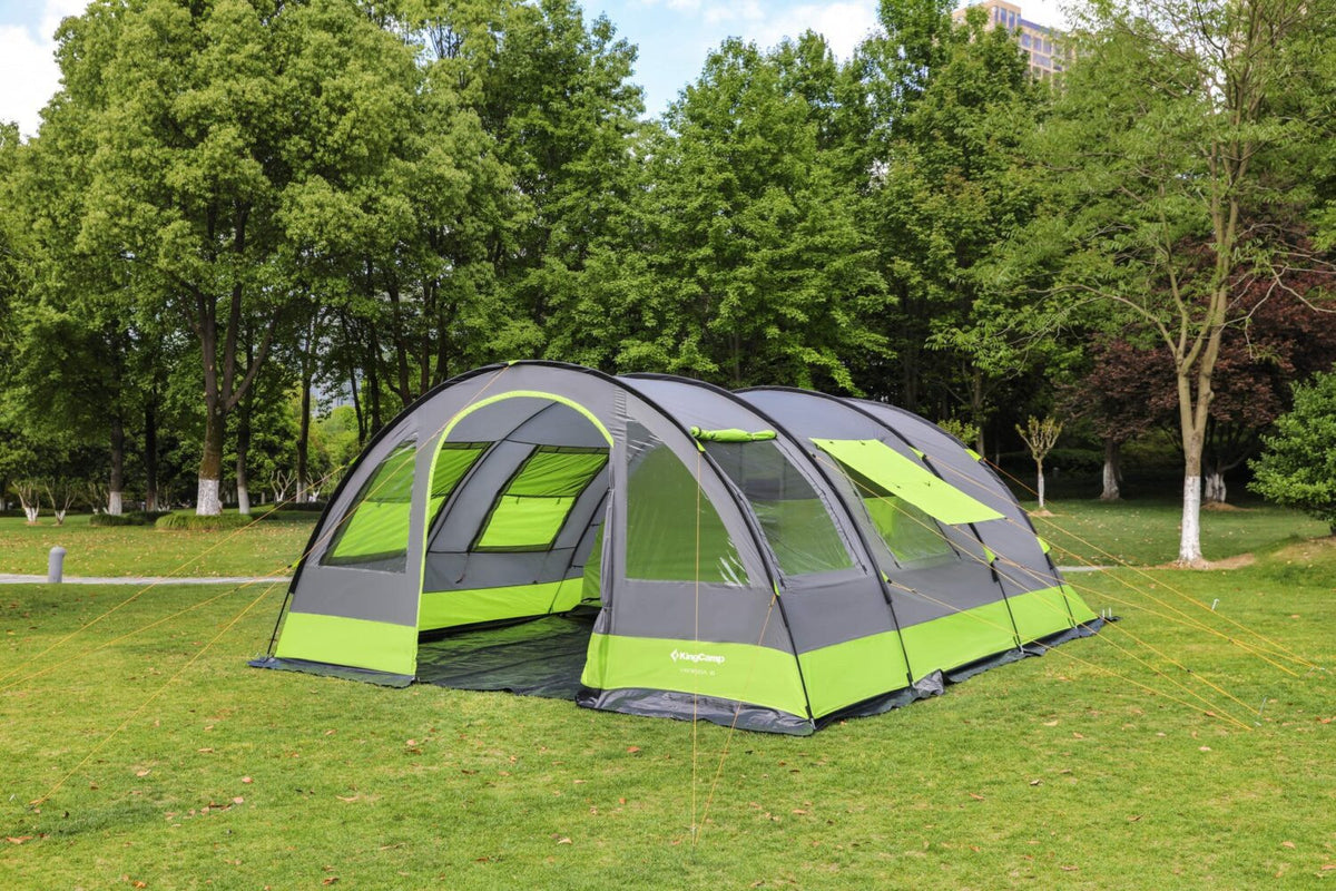 Tente de camping familiale 6 places Venezia - Kingcamp - Dimensions : 525 x 410 x 200 cm