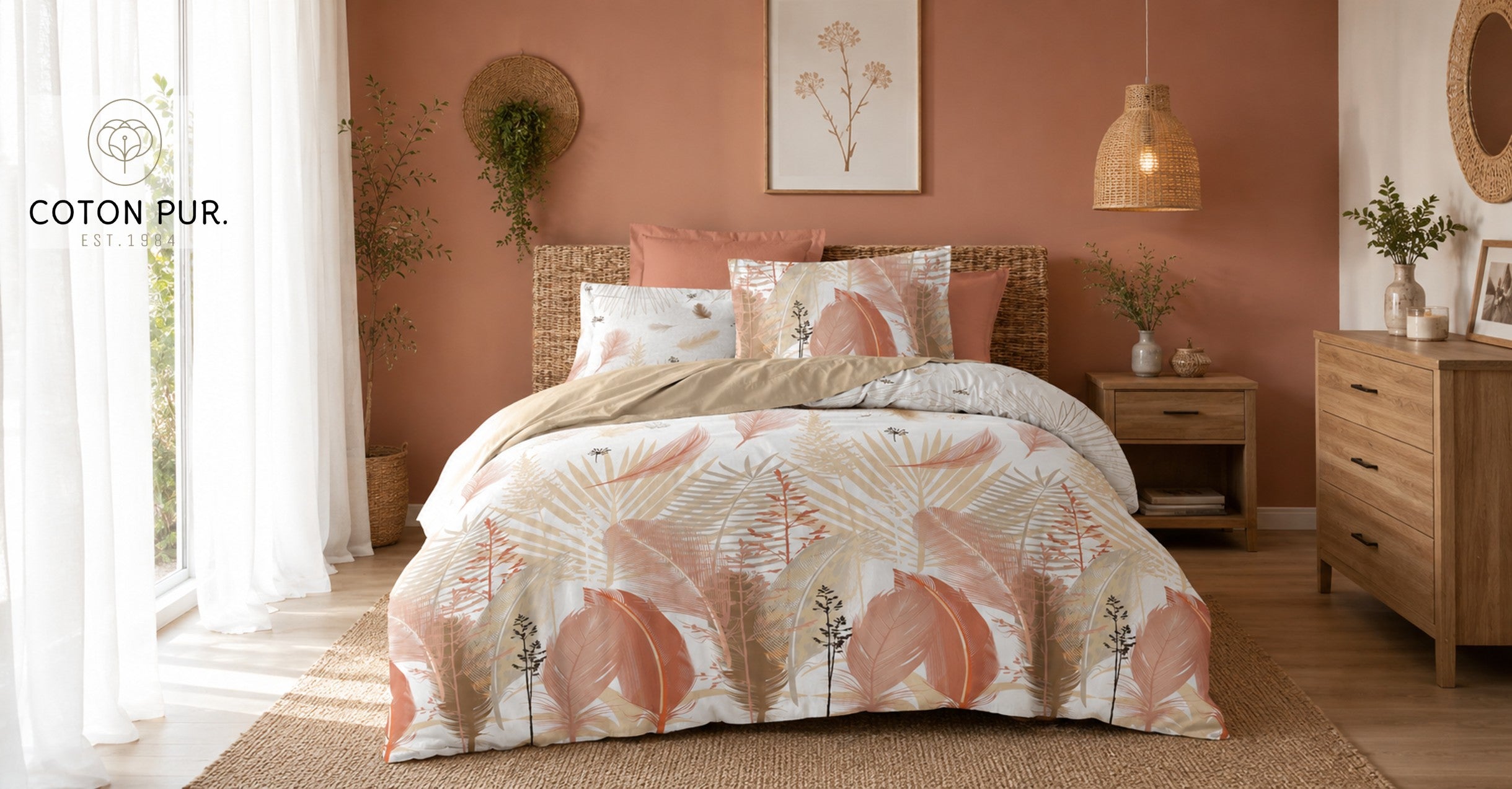 Coton Pur - Linge de lit  100% polyester