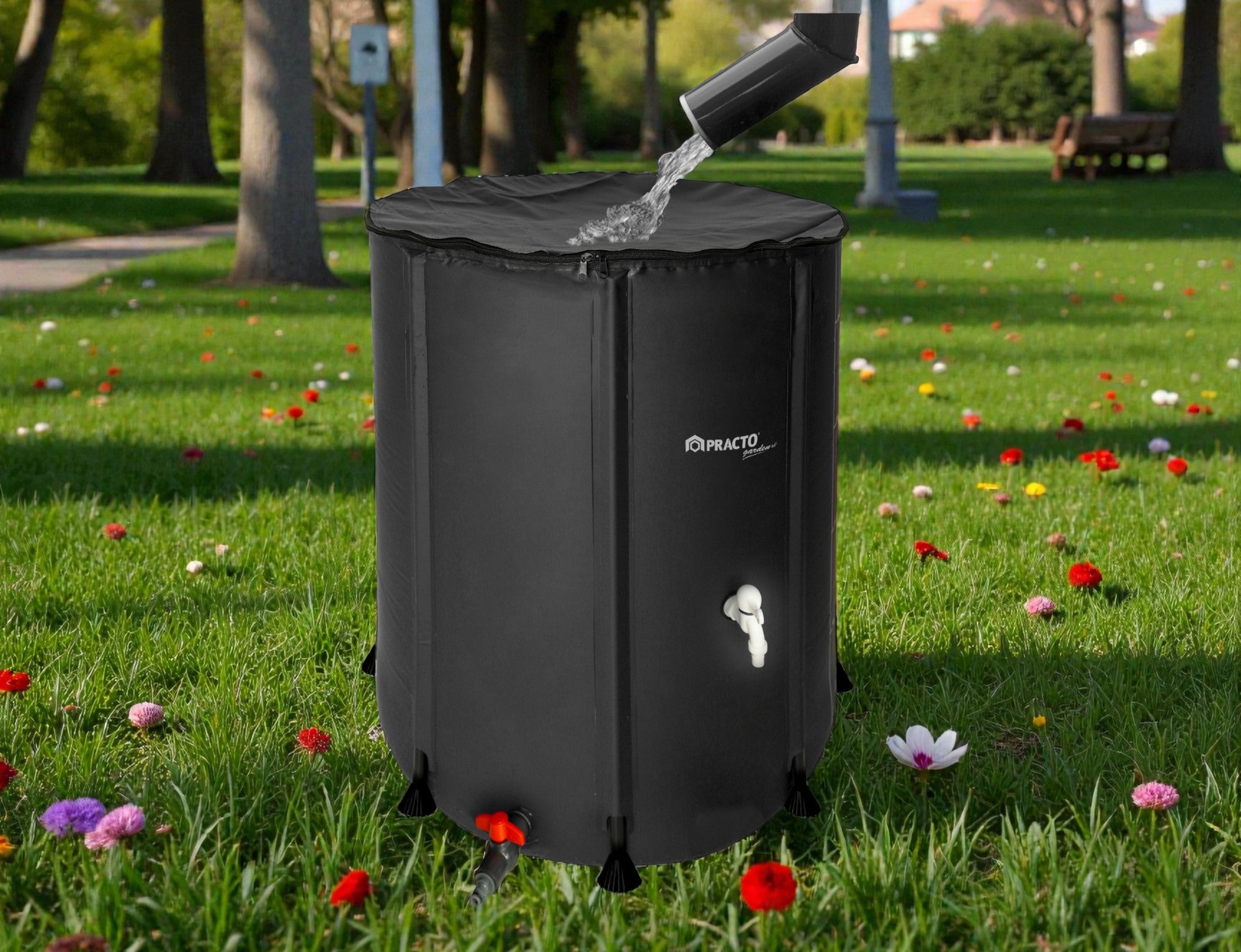 Réservoir d'eau de pluie pliable - 750 L