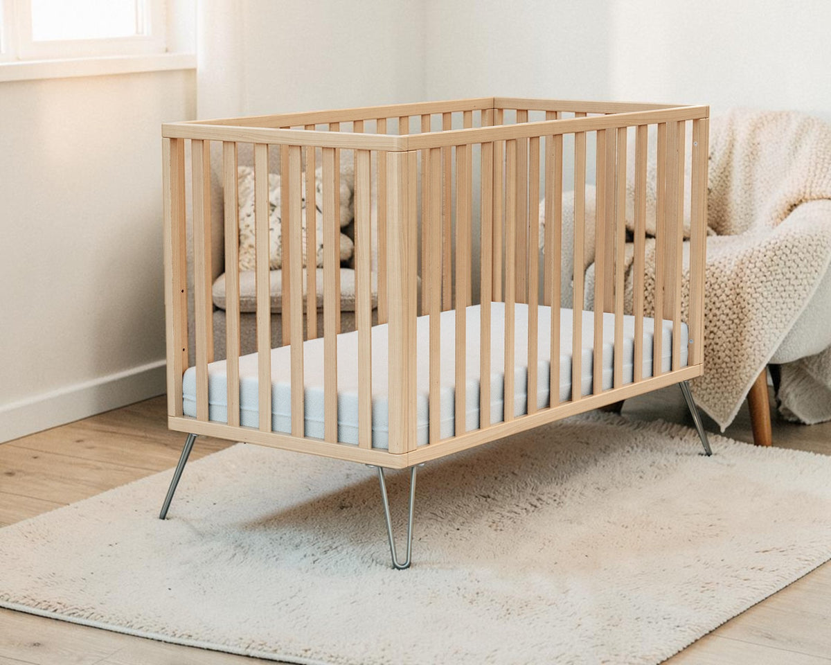 Lit bébé en bois ONLY Acier 60 x 120 cm