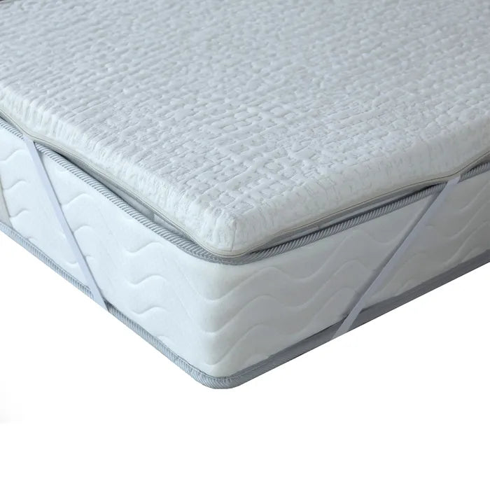 Surmatelas déhoussable Mousse HS 40kg souple et respirante