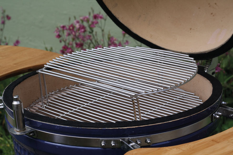 Barbecue Kamado sur chariot Ø47 cm + 6 accessoires