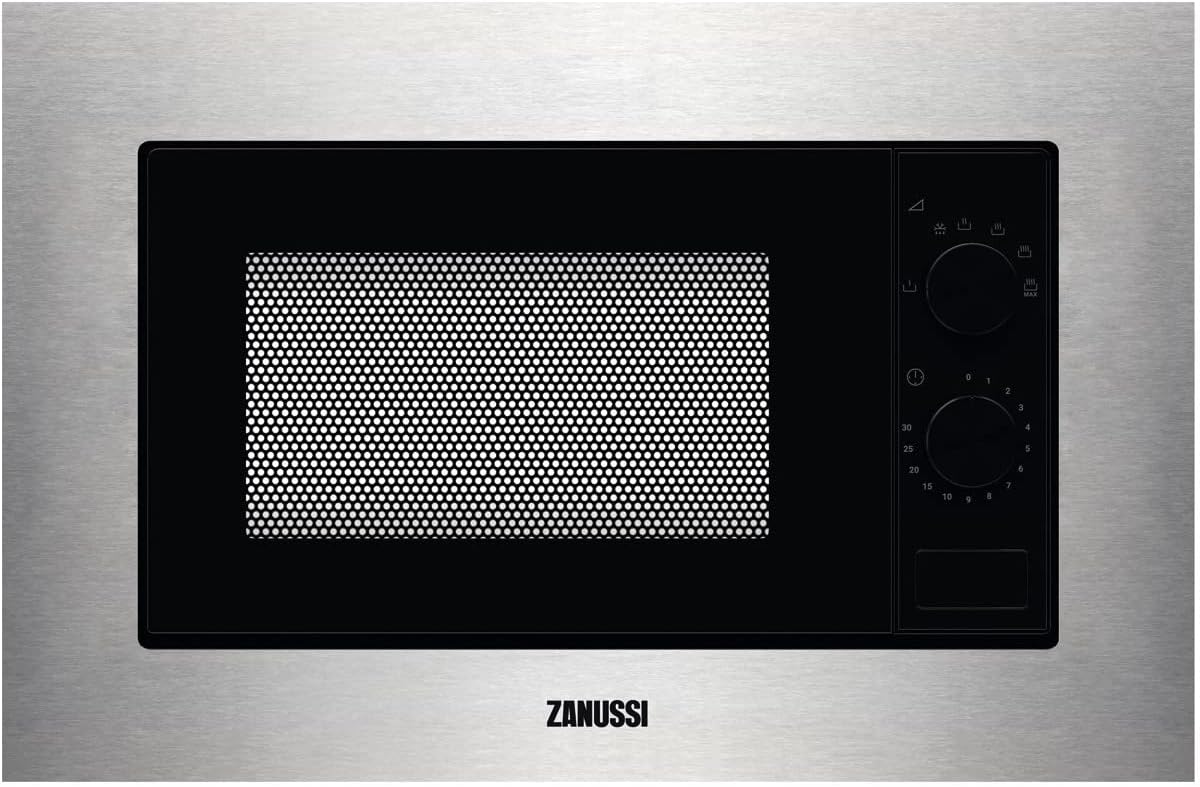 Micro-ondes encastrable  17L inox anti- traces