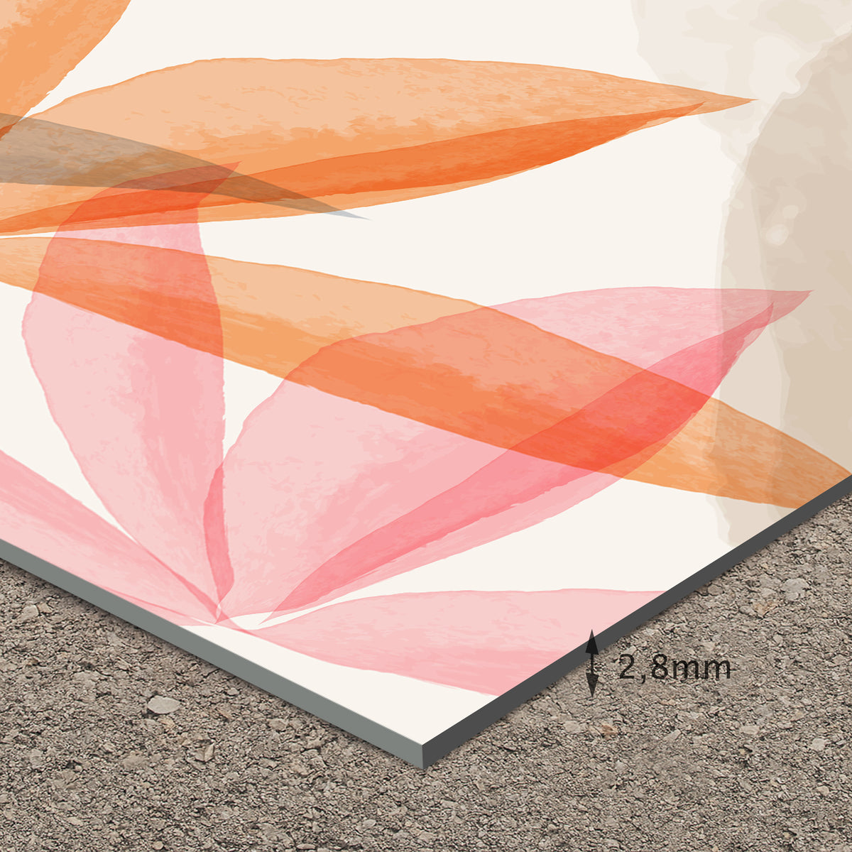 Tapis adhésif en vinyle pour intérieur / extérieur – Jardín Osaka