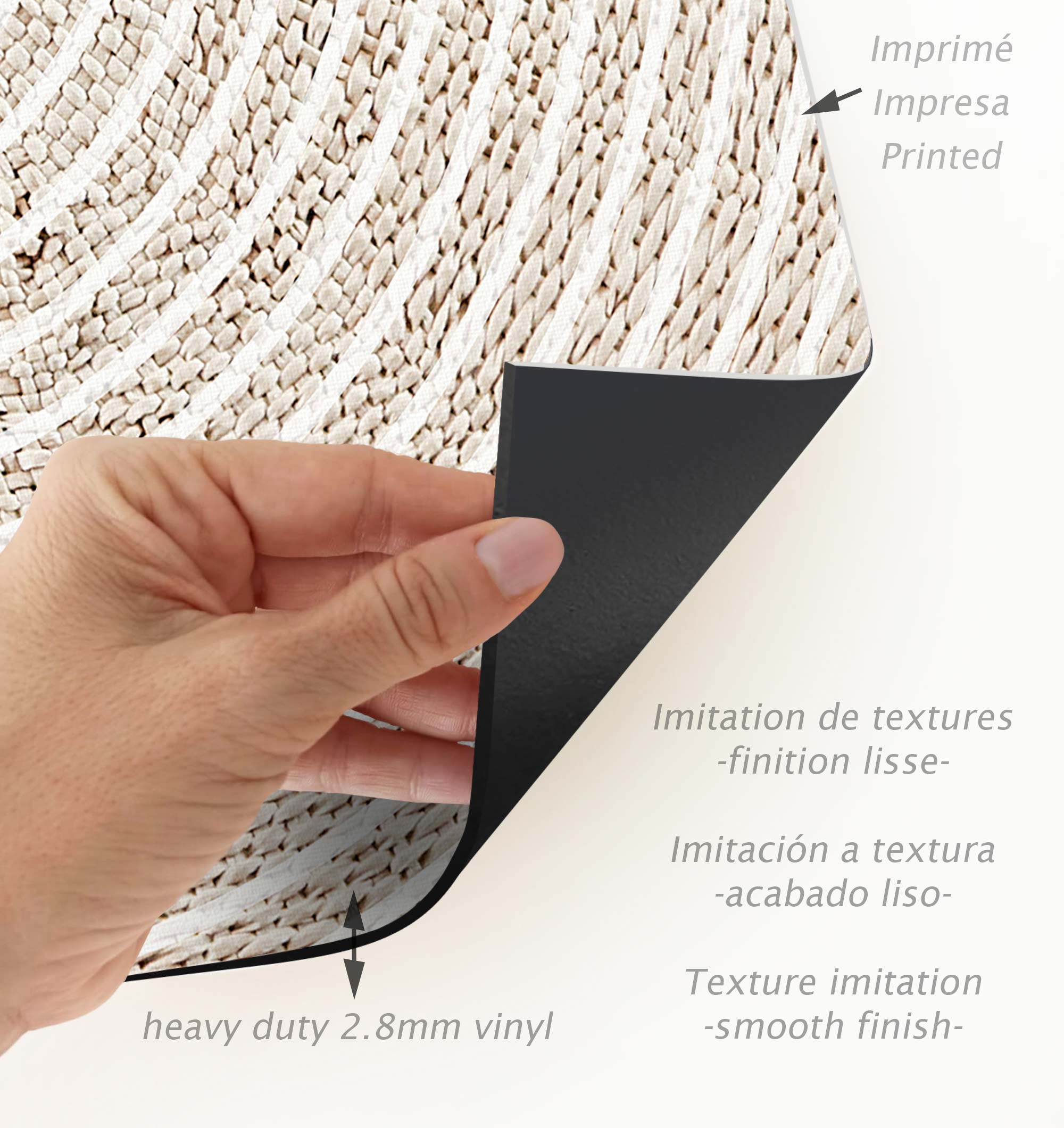 Tapis en vinyle pour intérieur / extérieur – Bangkok 1