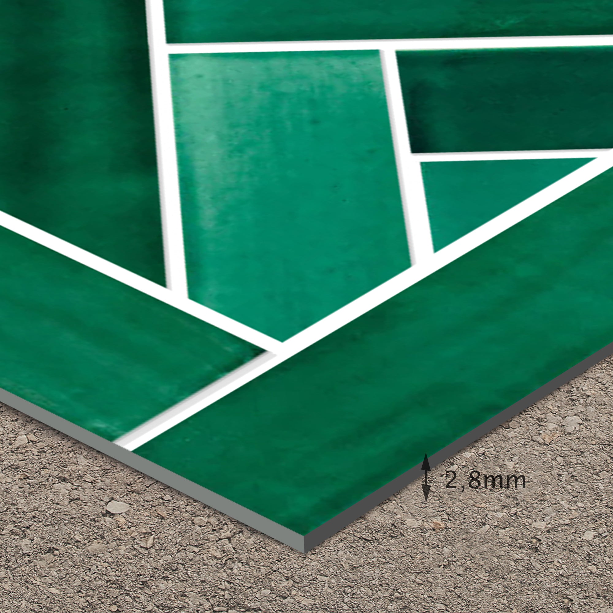 Tapis en vinyle pour intérieur / extérieur - Moderna Natural