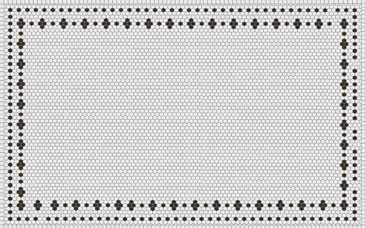 Tapis adhésif en vinyle pour intérieur / extérieur - Marie