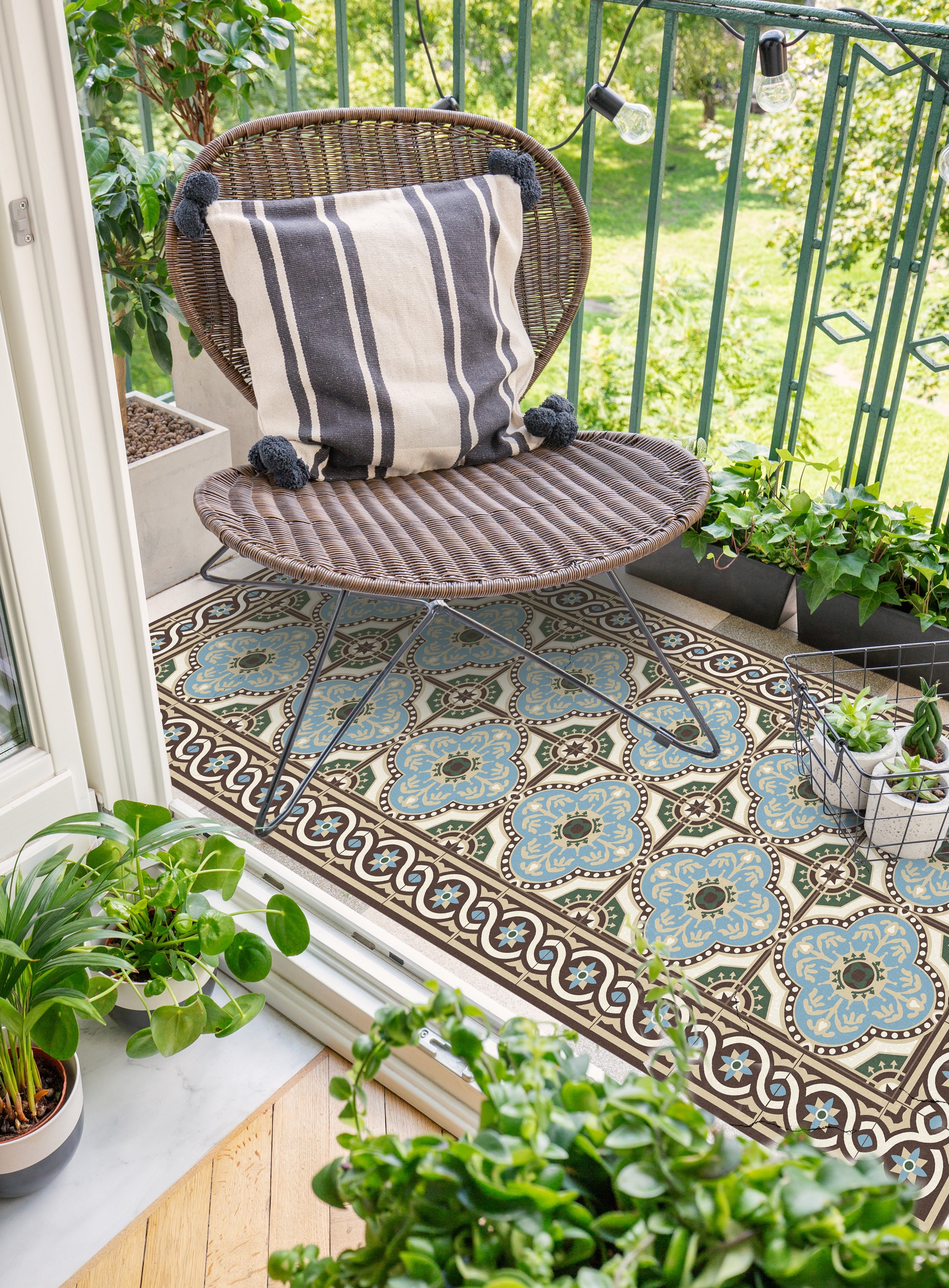 Tapis en vinyle pour intérieur / extérieur - Diva