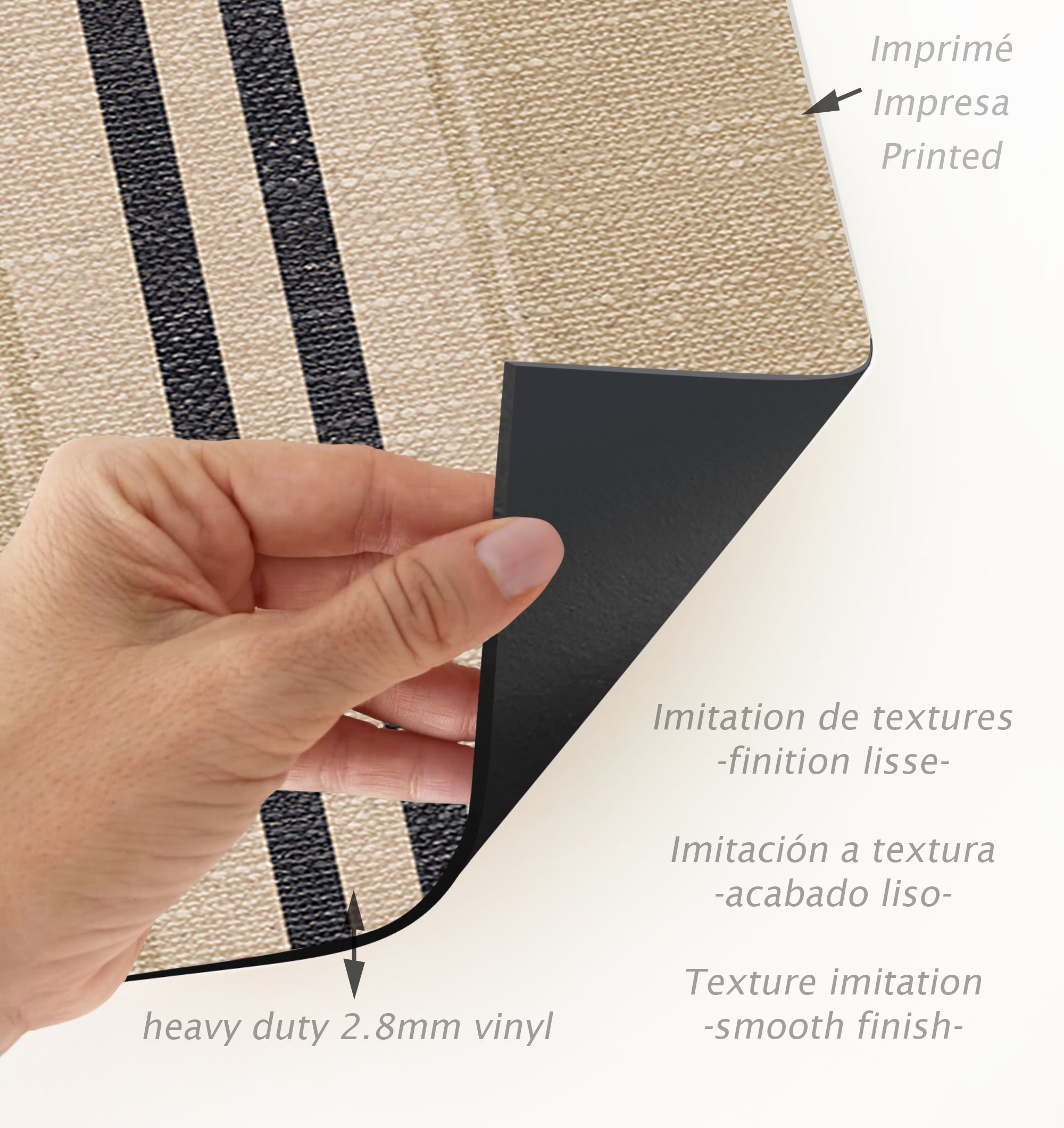 Tapis en vinyle pour intérieur / extérieur - Joau