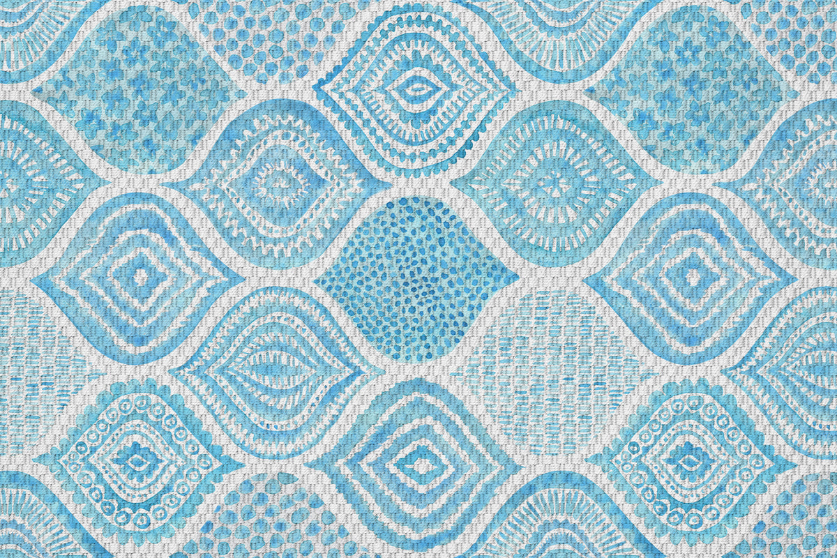 Tapis en vinyle pour intérieur / extérieur - Aqua