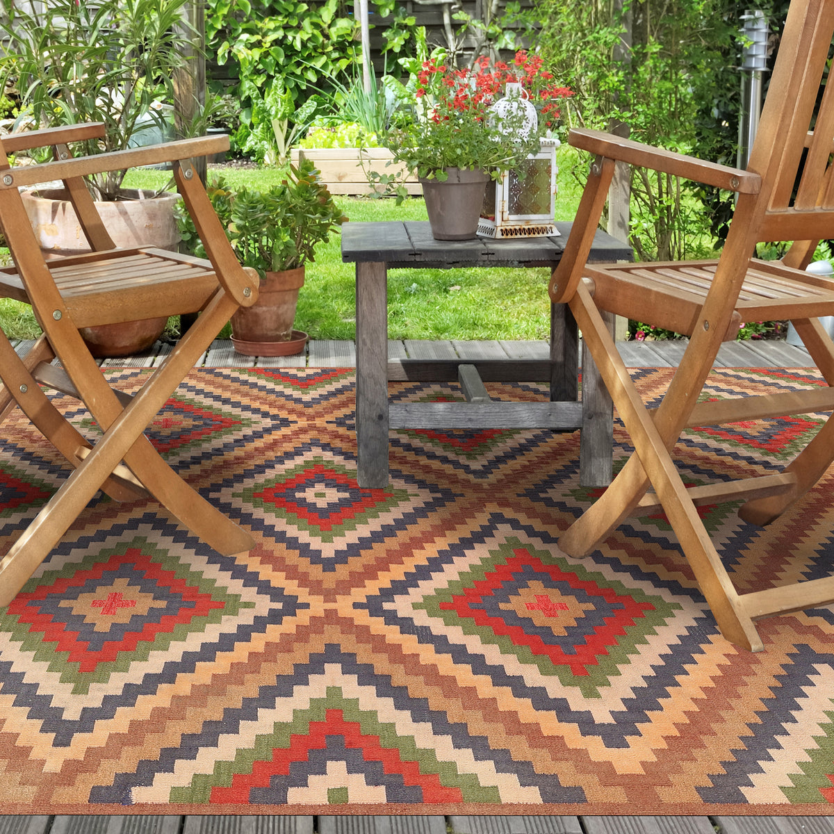 Tapis en vinyle pour intérieur / extérieur - Verano tribal
