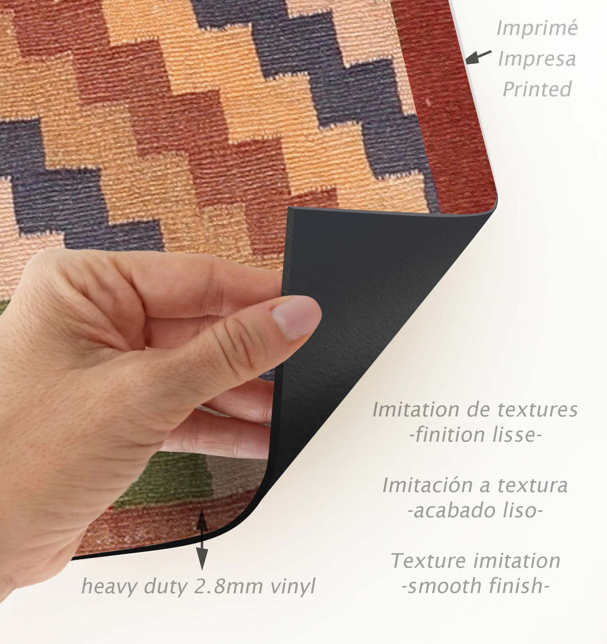 Tapis en vinyle pour intérieur / extérieur - Verano tribal
