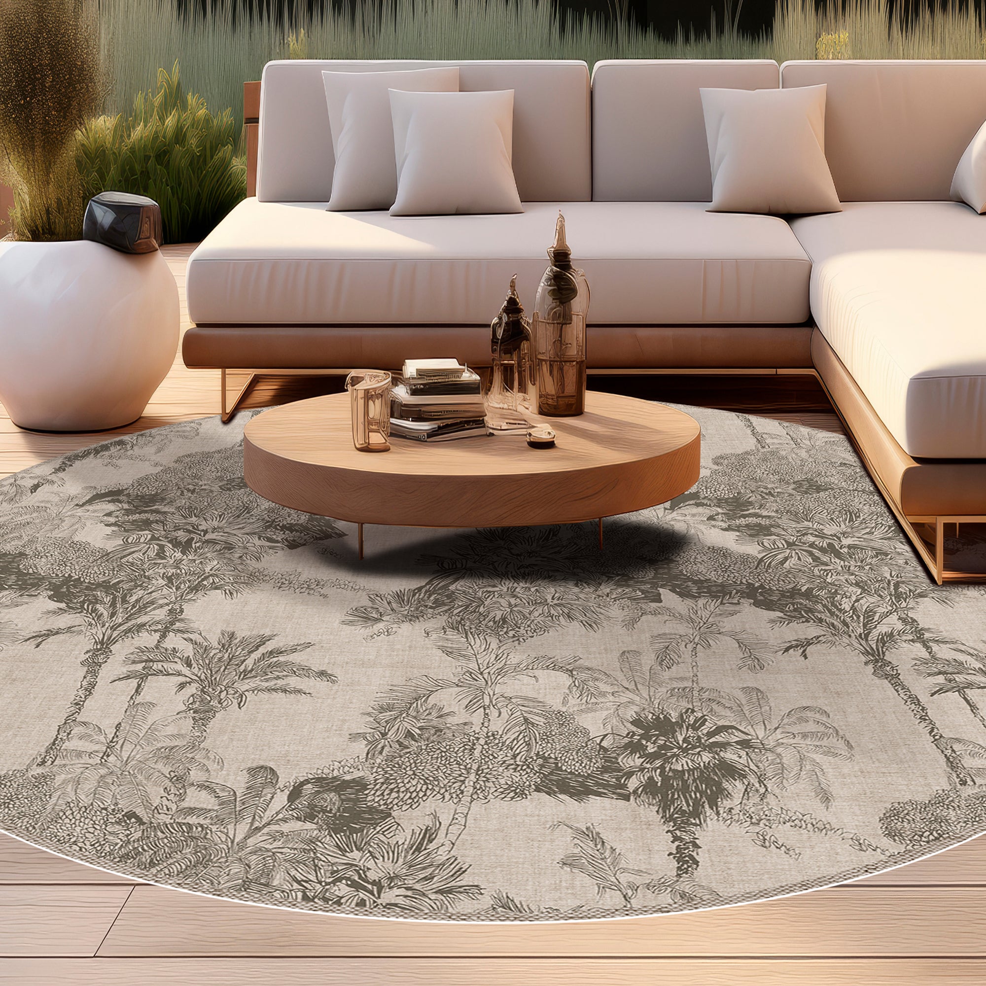Tapis en vinyle pour intérieur / extérieur - Sri Lanka
